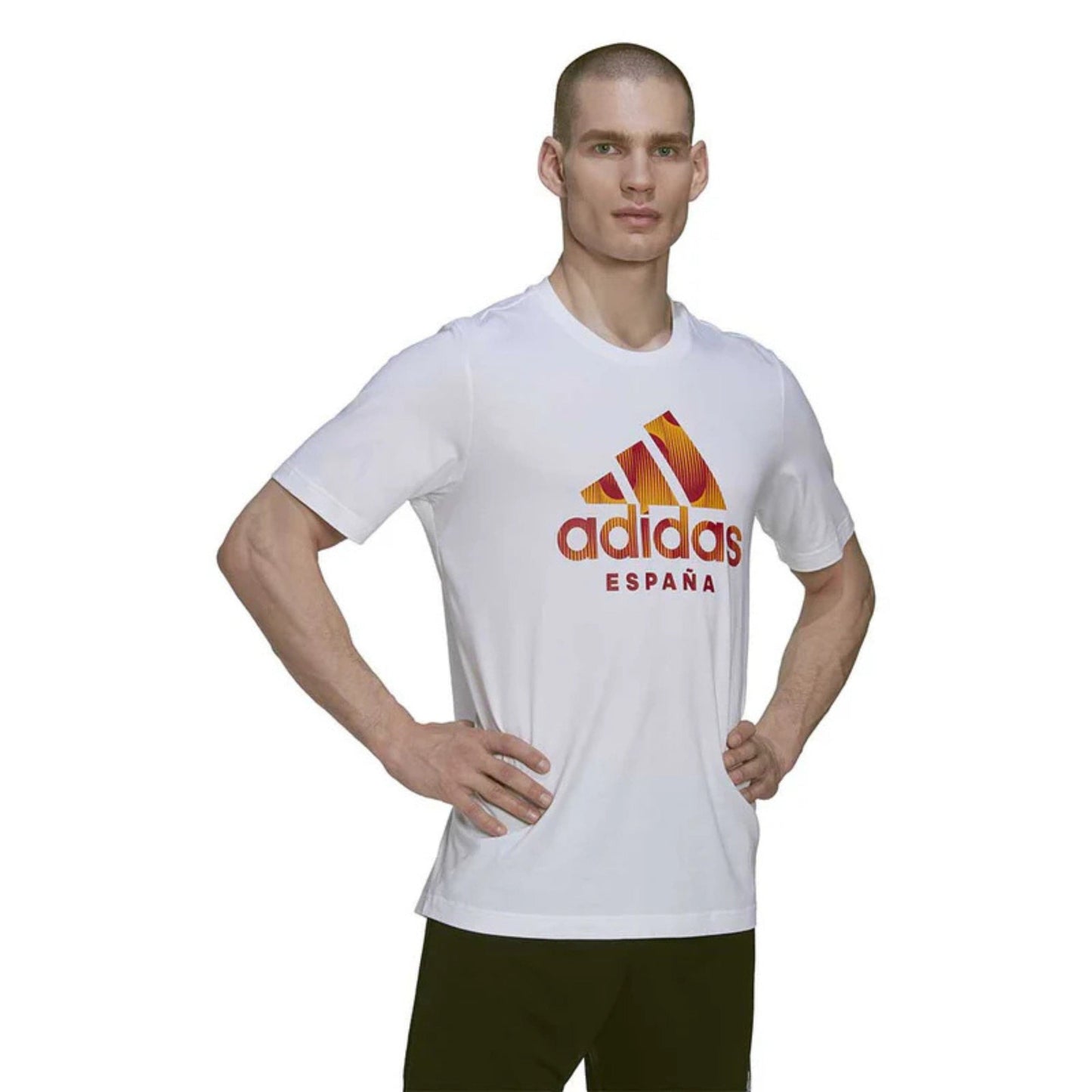 ADIDAS Mens Tops S / White ADIDAS - Spain Graphic T-Shirt