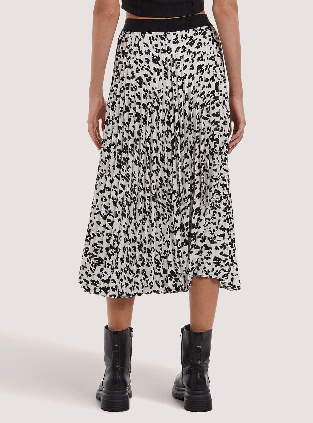 ALCOTT Womens Bottoms ALCOTT - Animal Print Skirt
