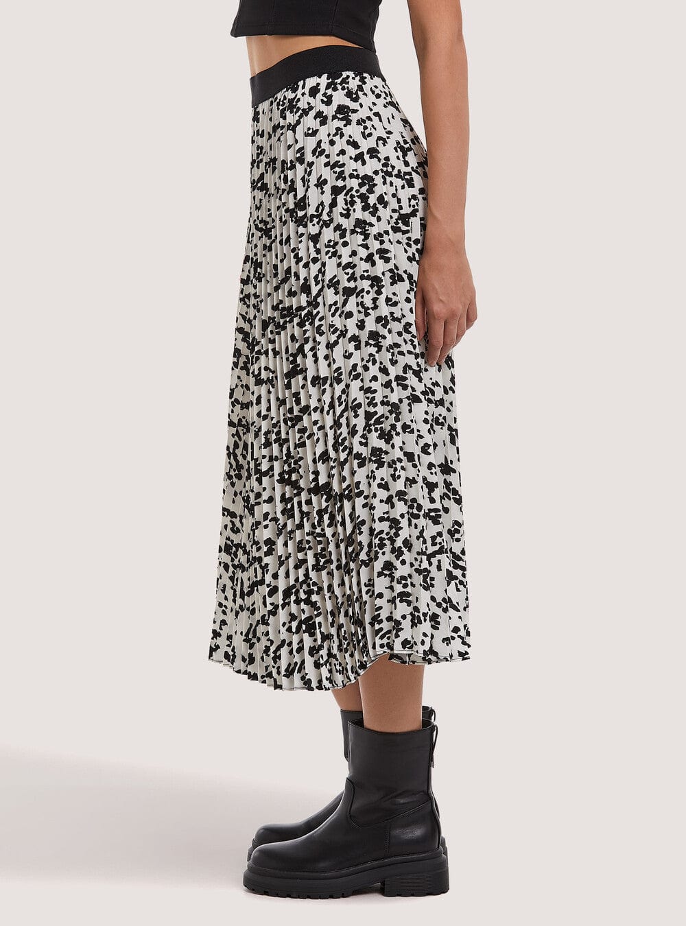 ALCOTT Womens Bottoms ALCOTT - Animal Print Skirt