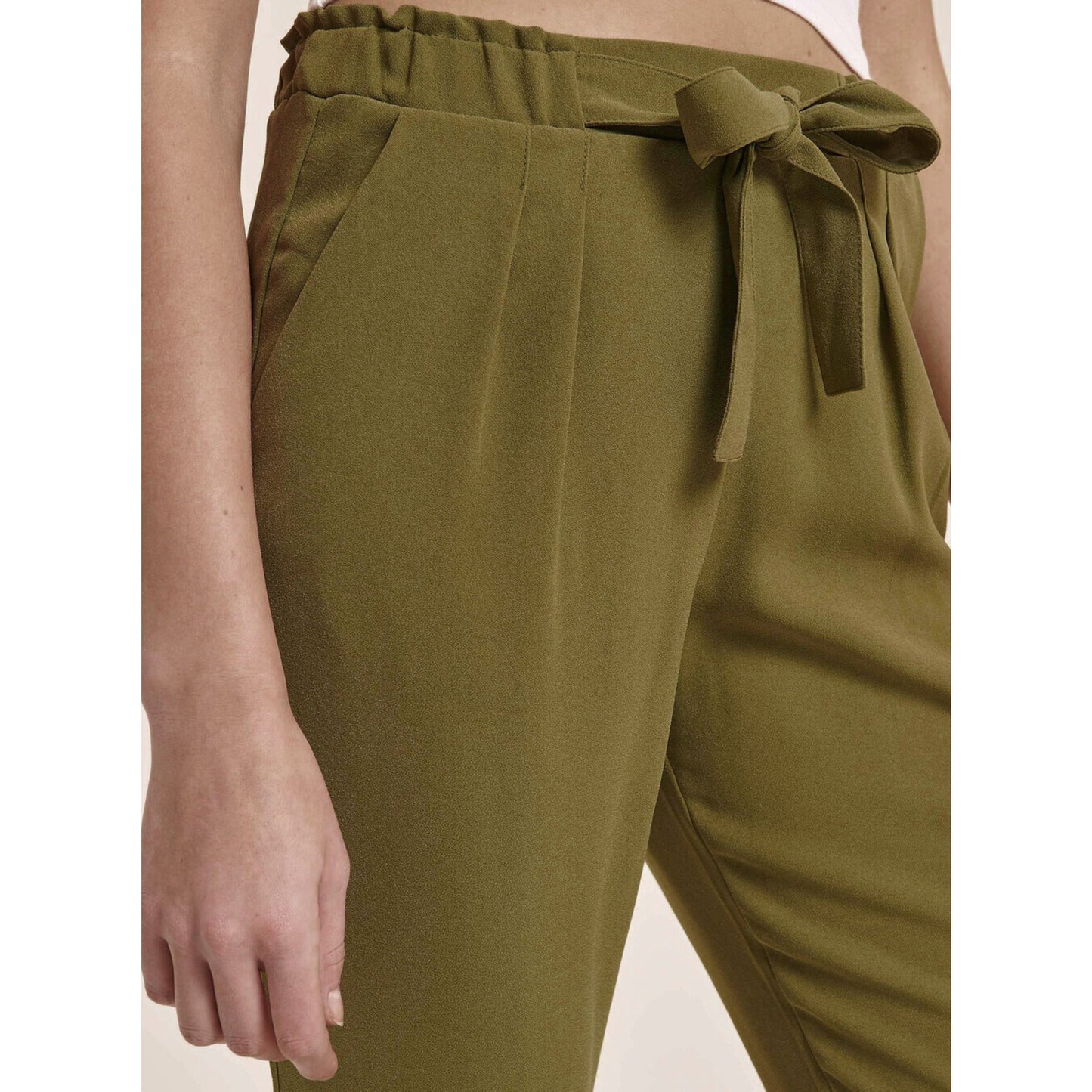 ALCOTT Womens Bottoms ALCOTT - Cuffed solid pants