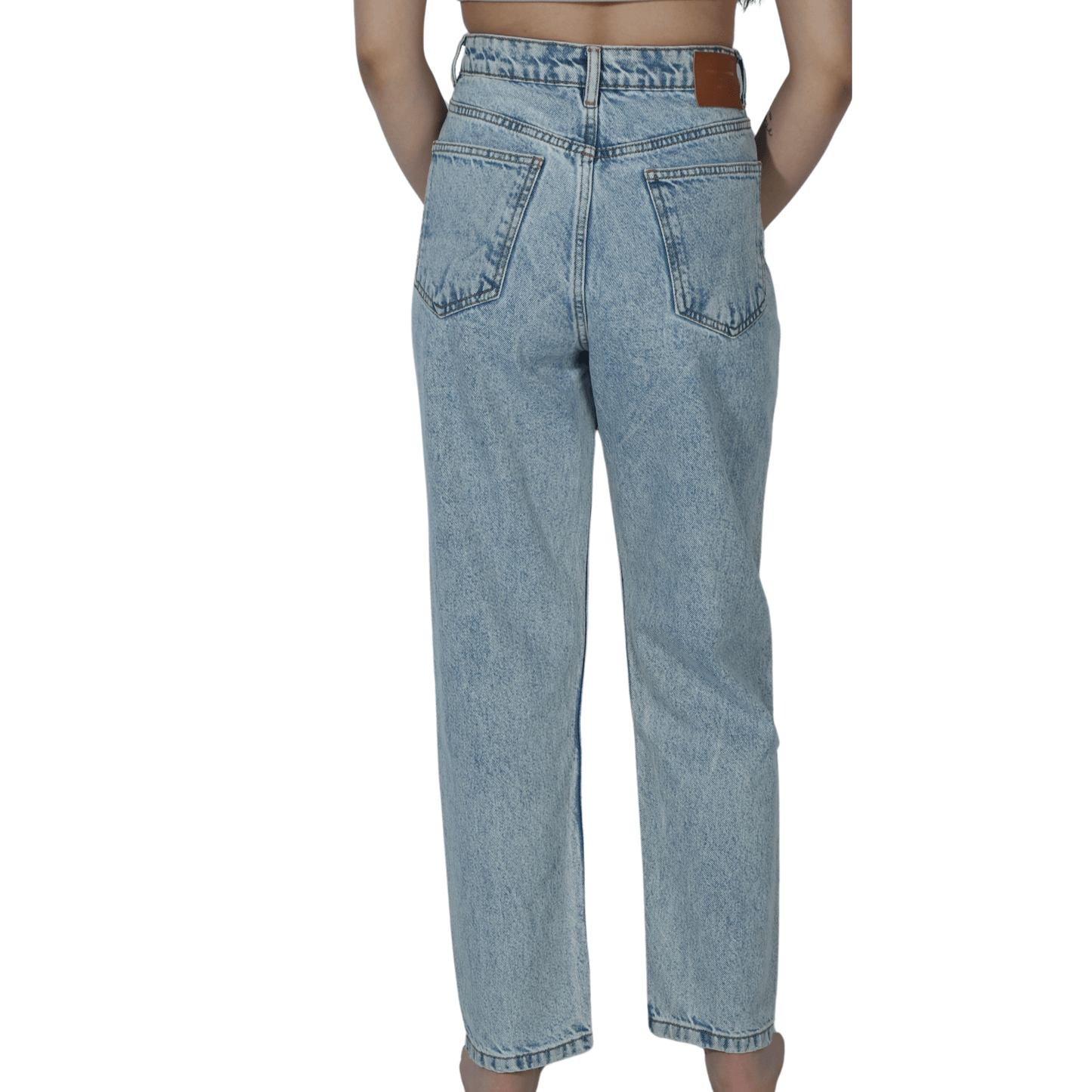 ALCOTT Womens Bottoms S / Blue ALCOTT - High Waist Denim