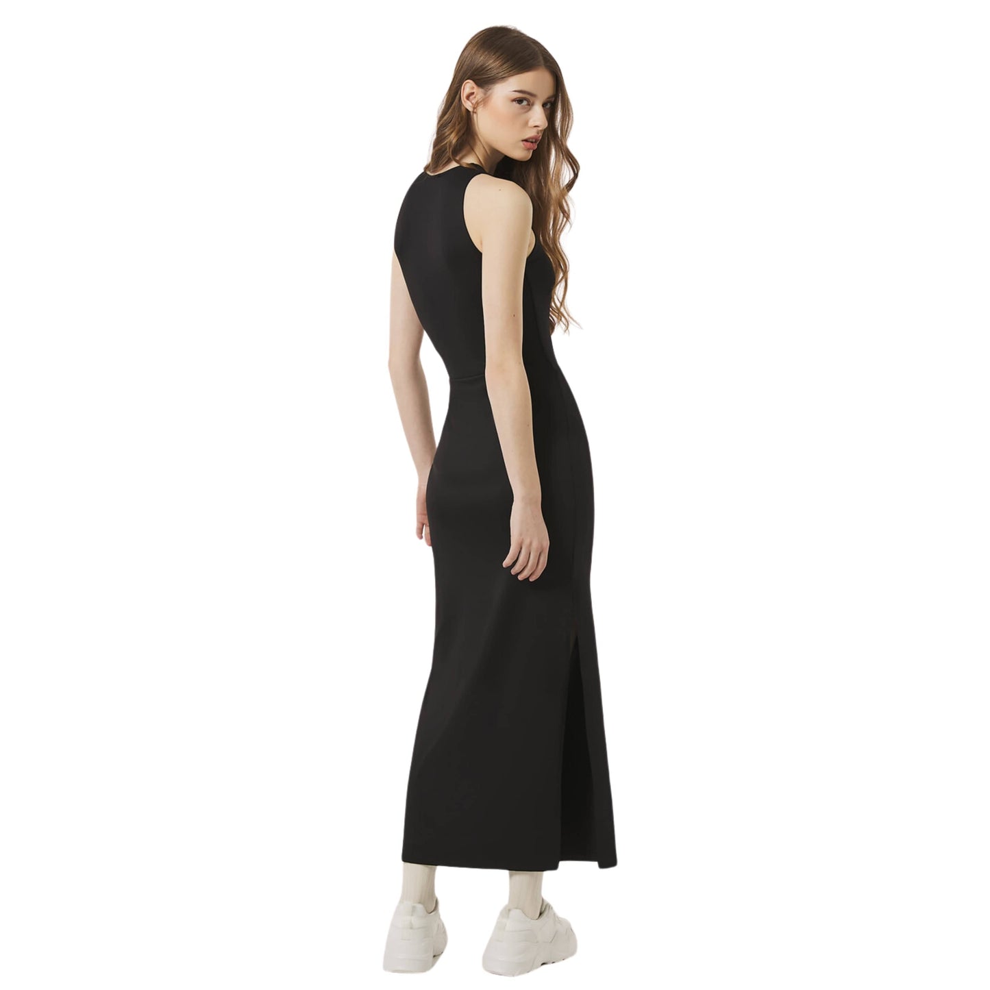 ALCOTT Womens Bottoms XL / Black / 34W ALCOTT - Solid long side split skirt