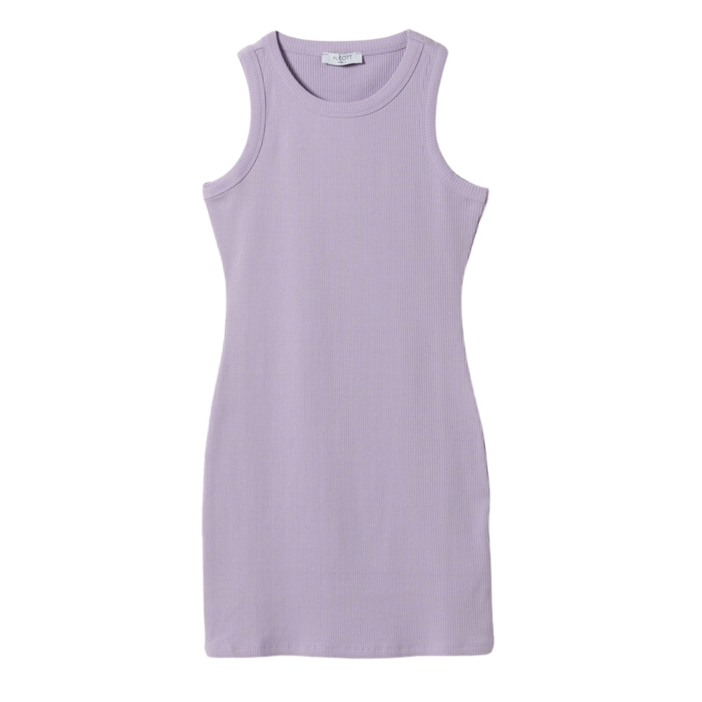 ALCOTT Womens Dress XS / Purple ALCOTT - Basic Ribbed Dress