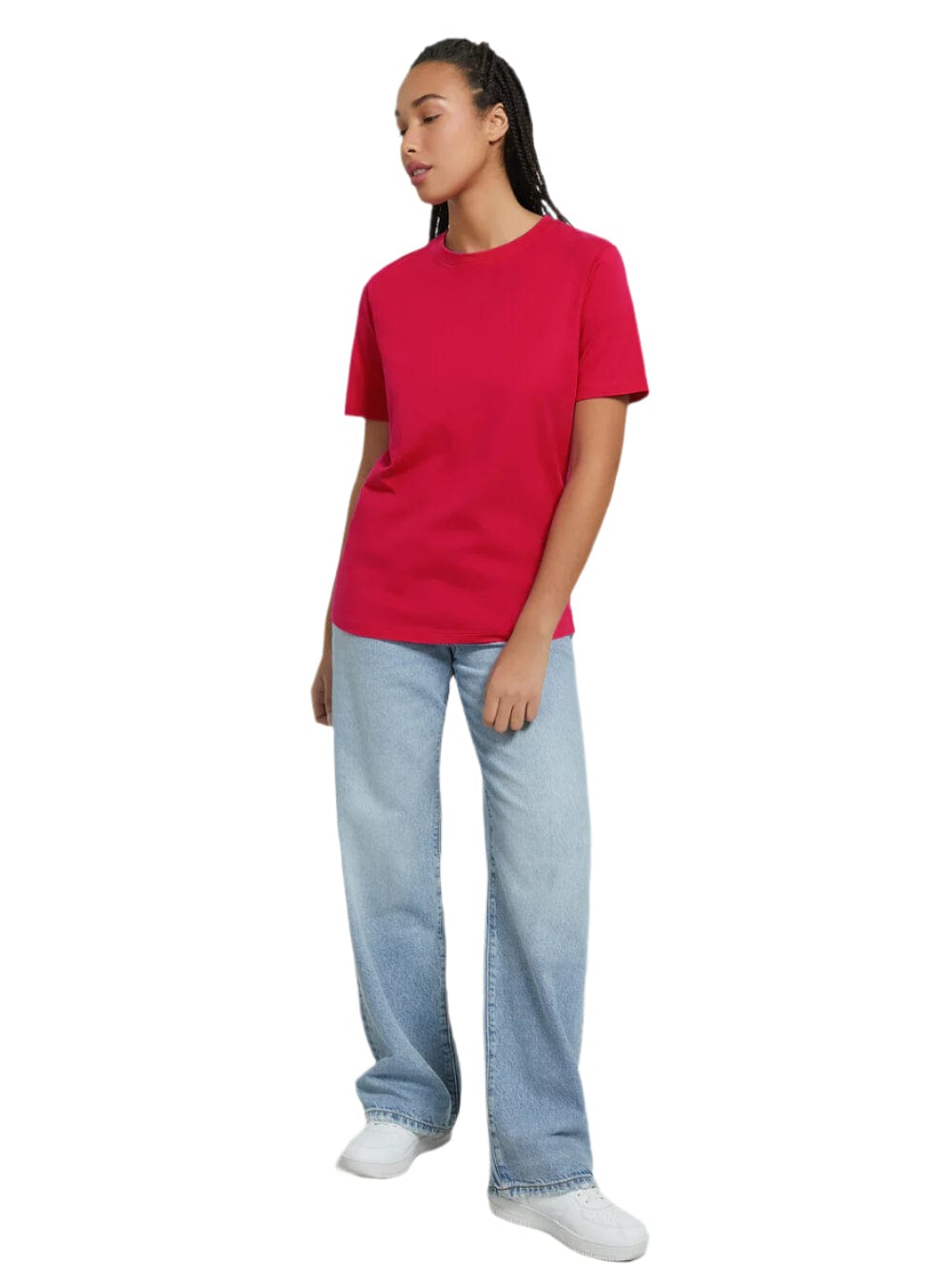 ALCOTT Womens Tops XS / Pink ALCOTT - Crew-neck cotton T-shirt
