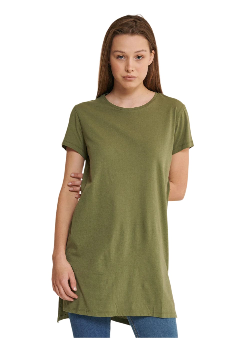 ALCOTT Womens Tops XS / Green ALCOTT - Oversized Fit T-Shirt