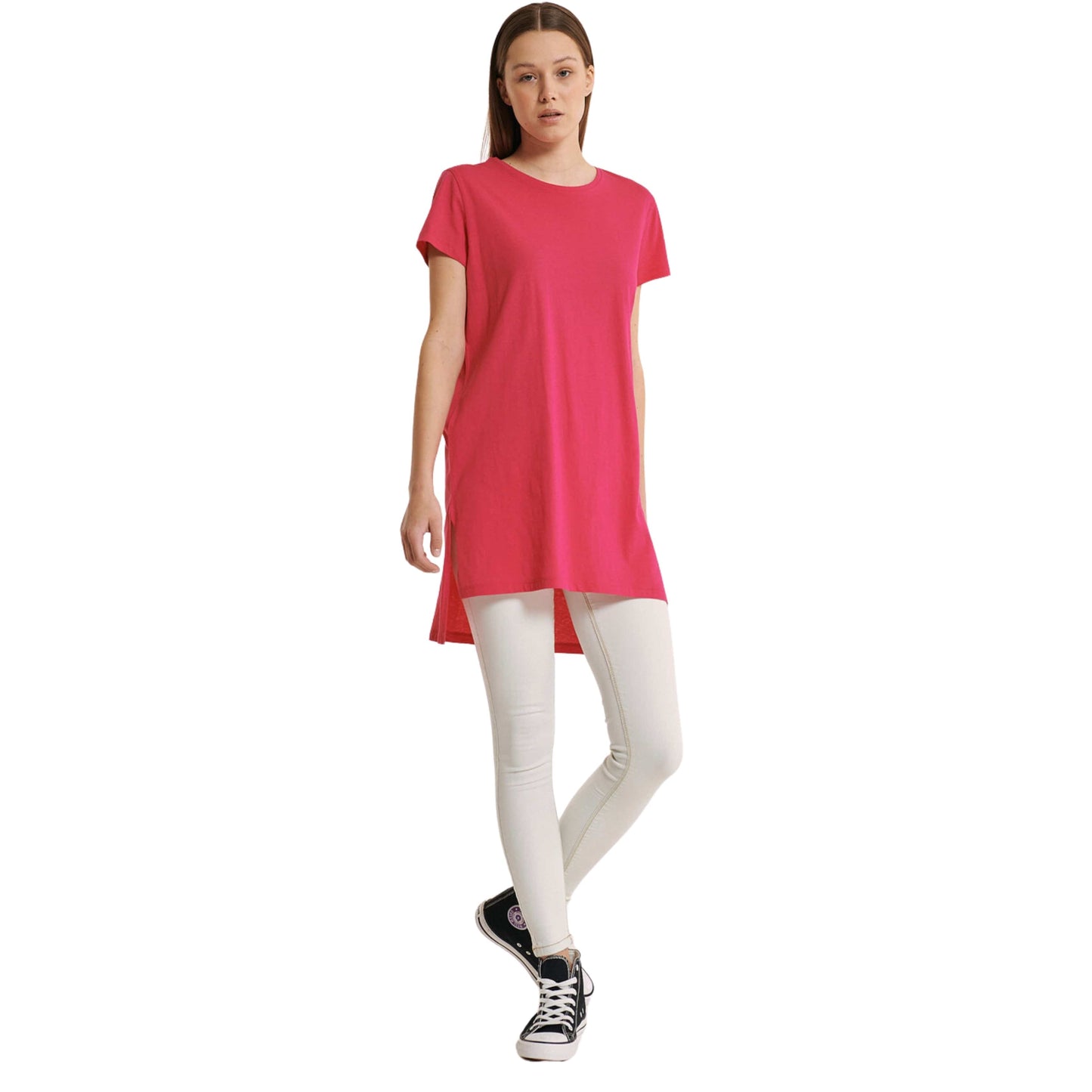 ALCOTT Womens Tops XXL / Fuchsia ALCOTT - Oversized Fit T-Shirt