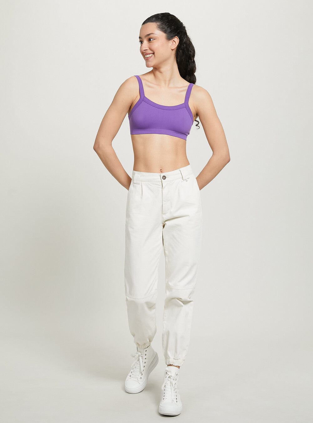 ALCOTT Womens Tops ALCOTT - Ripped Sleeveless Crop Top