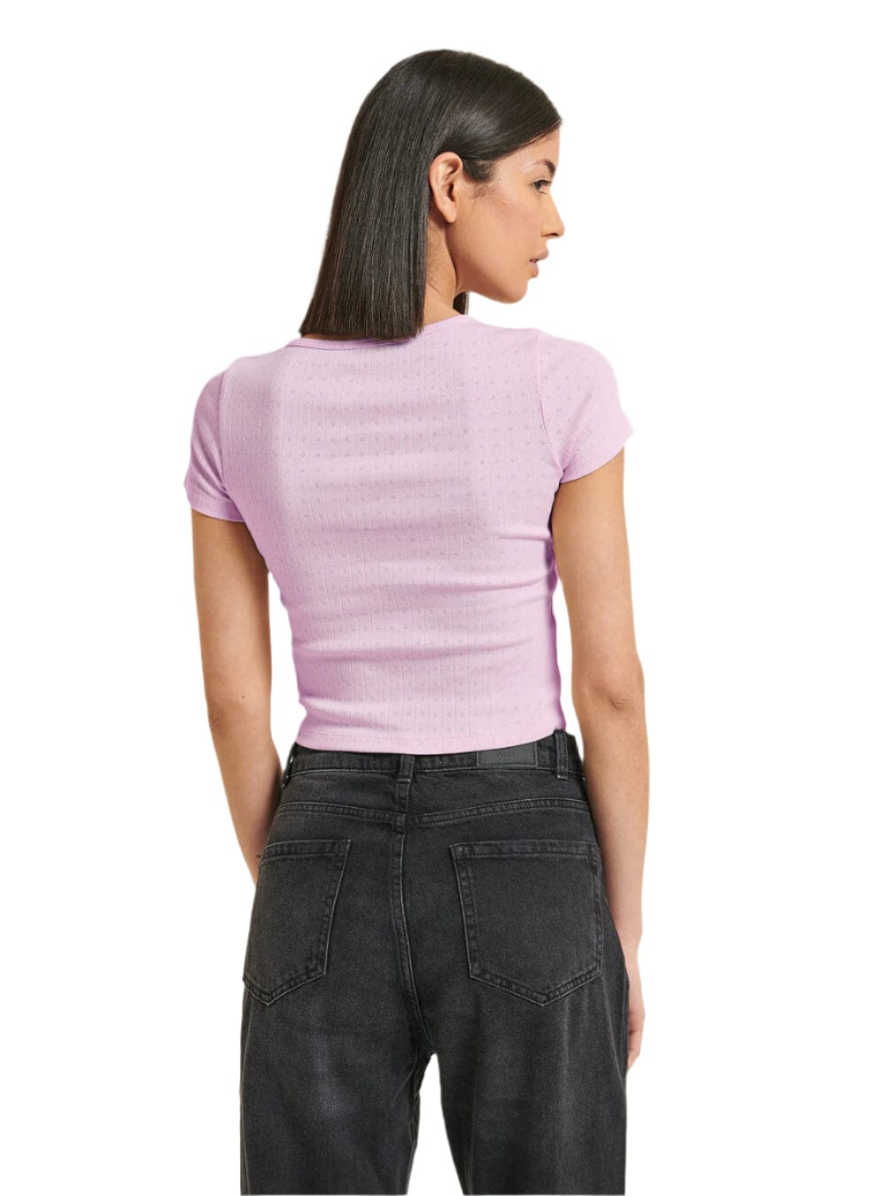 ALCOTT Womens Tops ALCOTT - Simple embroidered t-shirt