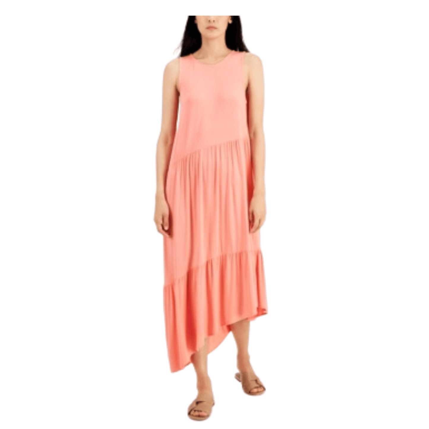 ALFANI Womens Dress XXL / Orange ALFANI - Midi Sleeveless Dress