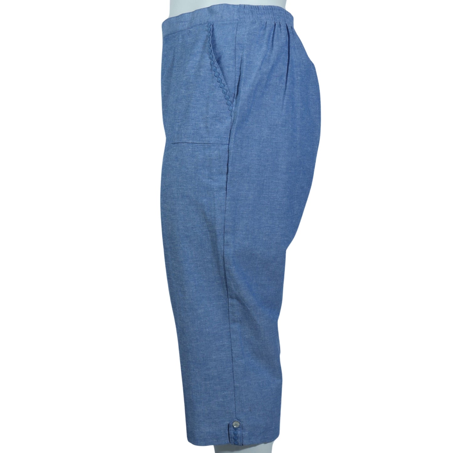 ALFRED DUNNER Womens Bottoms XL / Blue ALFRED DUNNER - Pull-on Pants