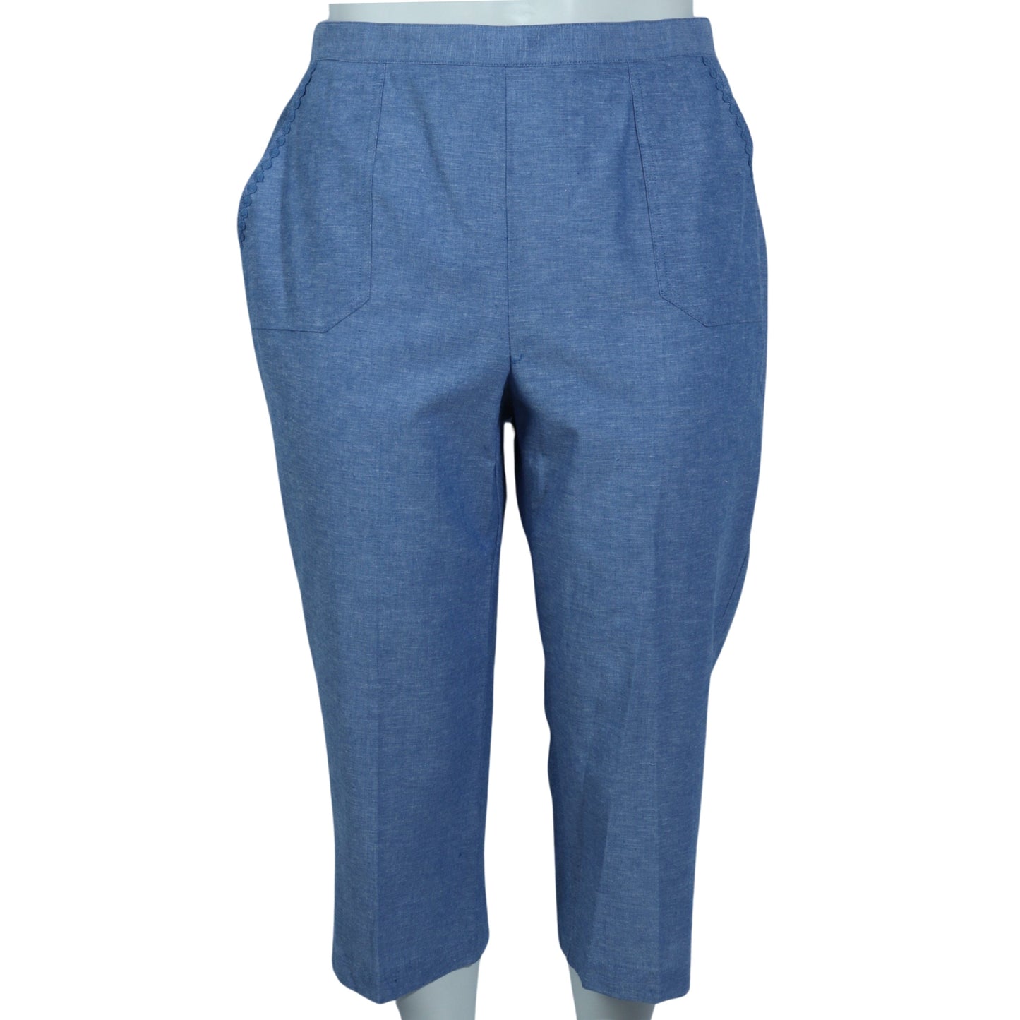 ALFRED DUNNER Womens Bottoms XL / Blue ALFRED DUNNER - Pull-on Pants