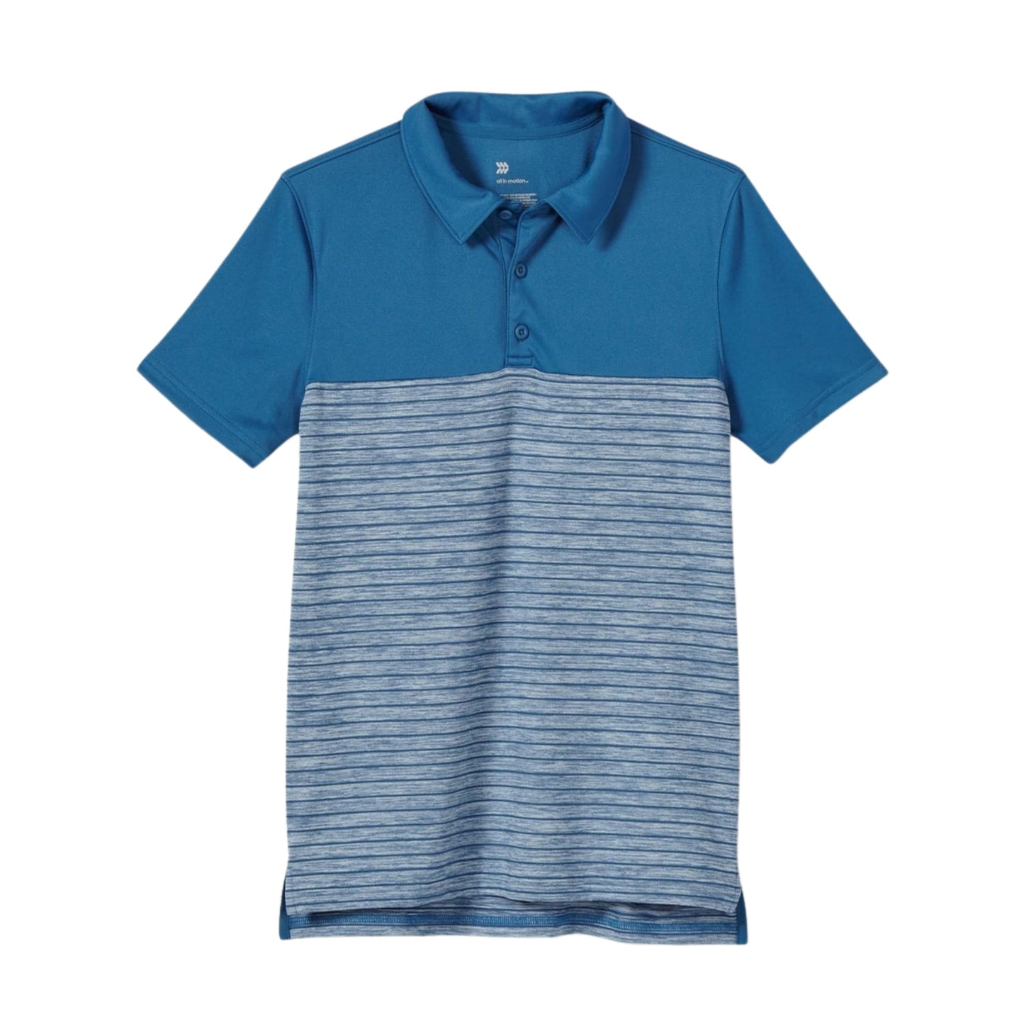 ALL IN MOTION Boys Tops XS / Multi-Color ALL IN MOTION - Striped Golf Polo T-Shirt