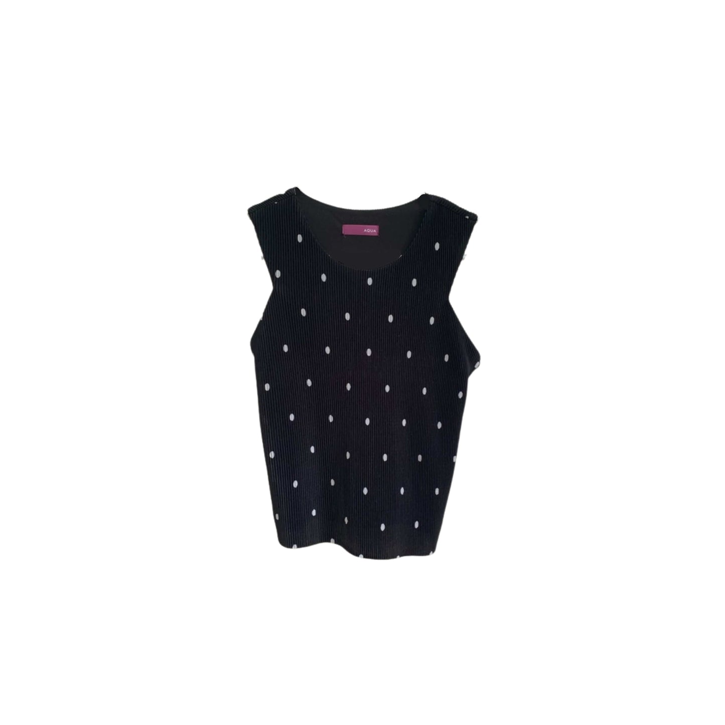 AQUA Girls Tops XL / Black AQUA - Textured Top