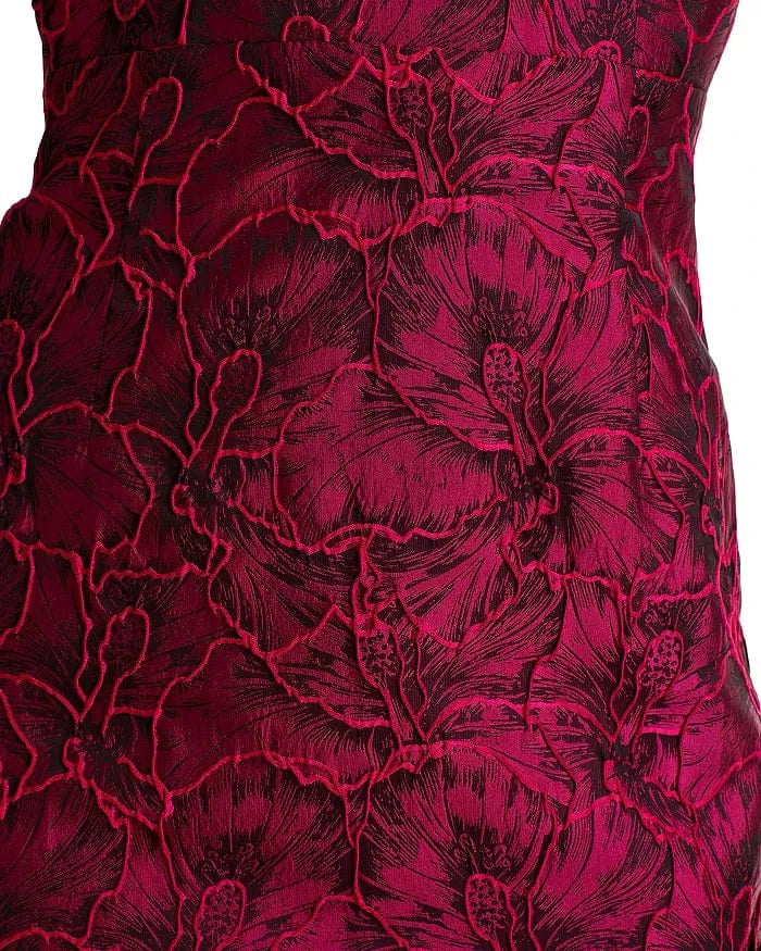AQUA Womens Dress S / Multi-Color AQUA - Off The Shoulder Floral Print Mini Dress