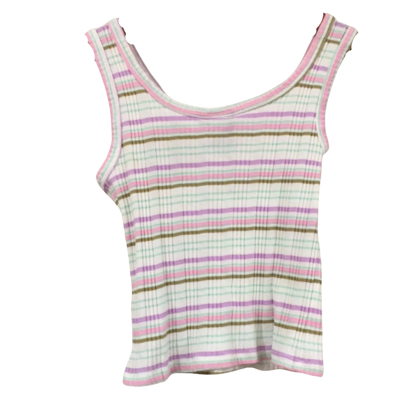 ART CLASS Girls Tops XL / Multi-Color ART CLASS - Buttons Sleeveless Tank Top