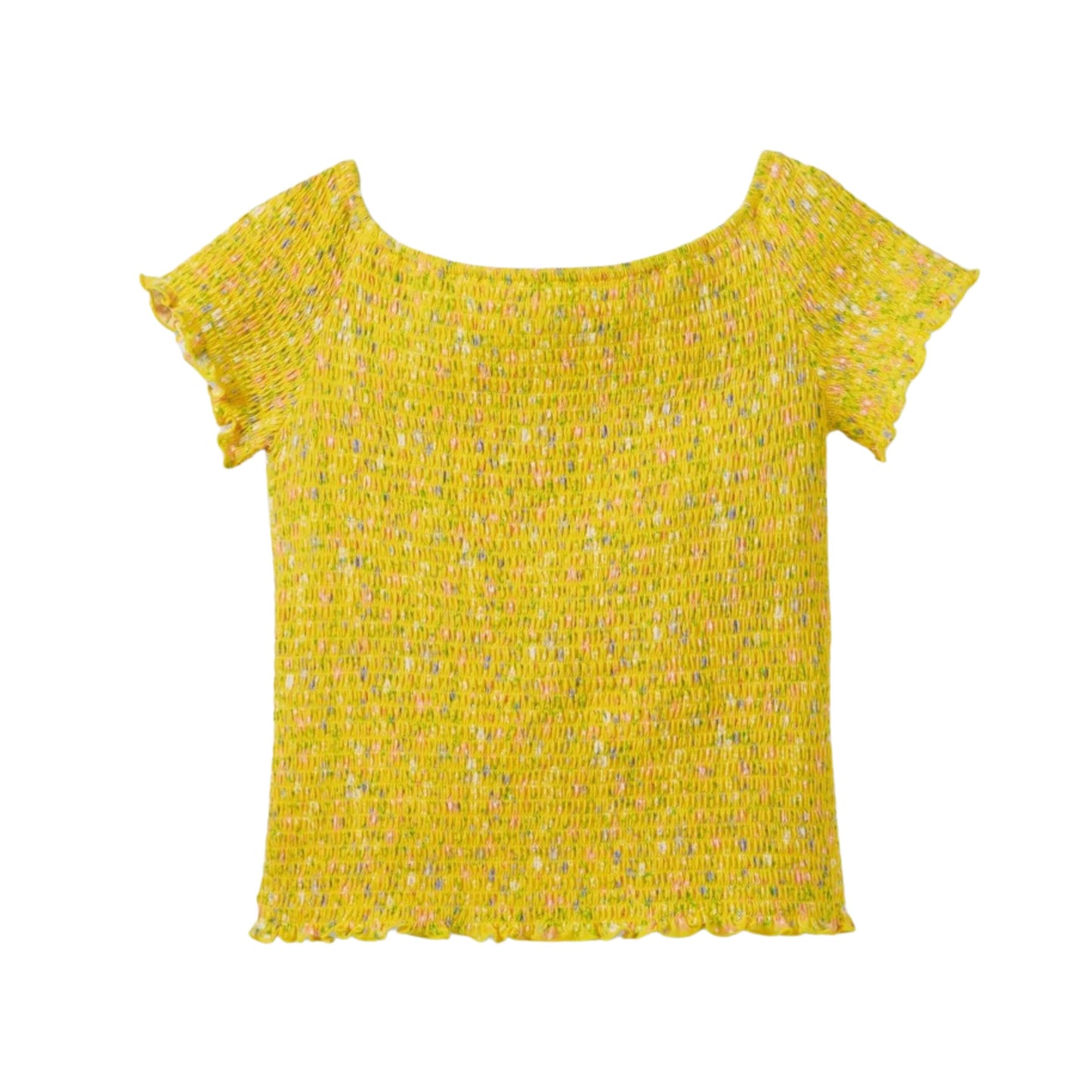 ART CLASS Girls Tops S / Yellow ART CLASS - Kids - Mocked Hort Leeve T-hirt