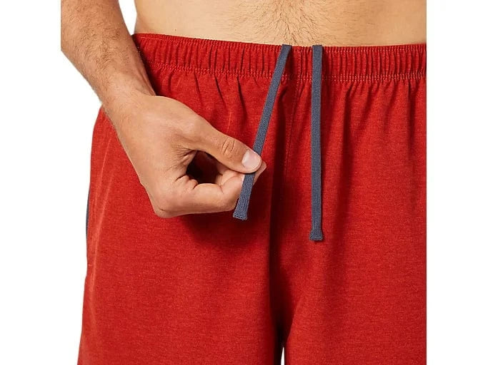 ASICS Mens sports 38W x 8L / Orange ASICS - Everyday Running Short