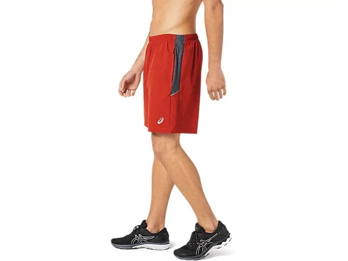 ASICS Mens sports 38W x 8L / Orange ASICS - Everyday Running Short
