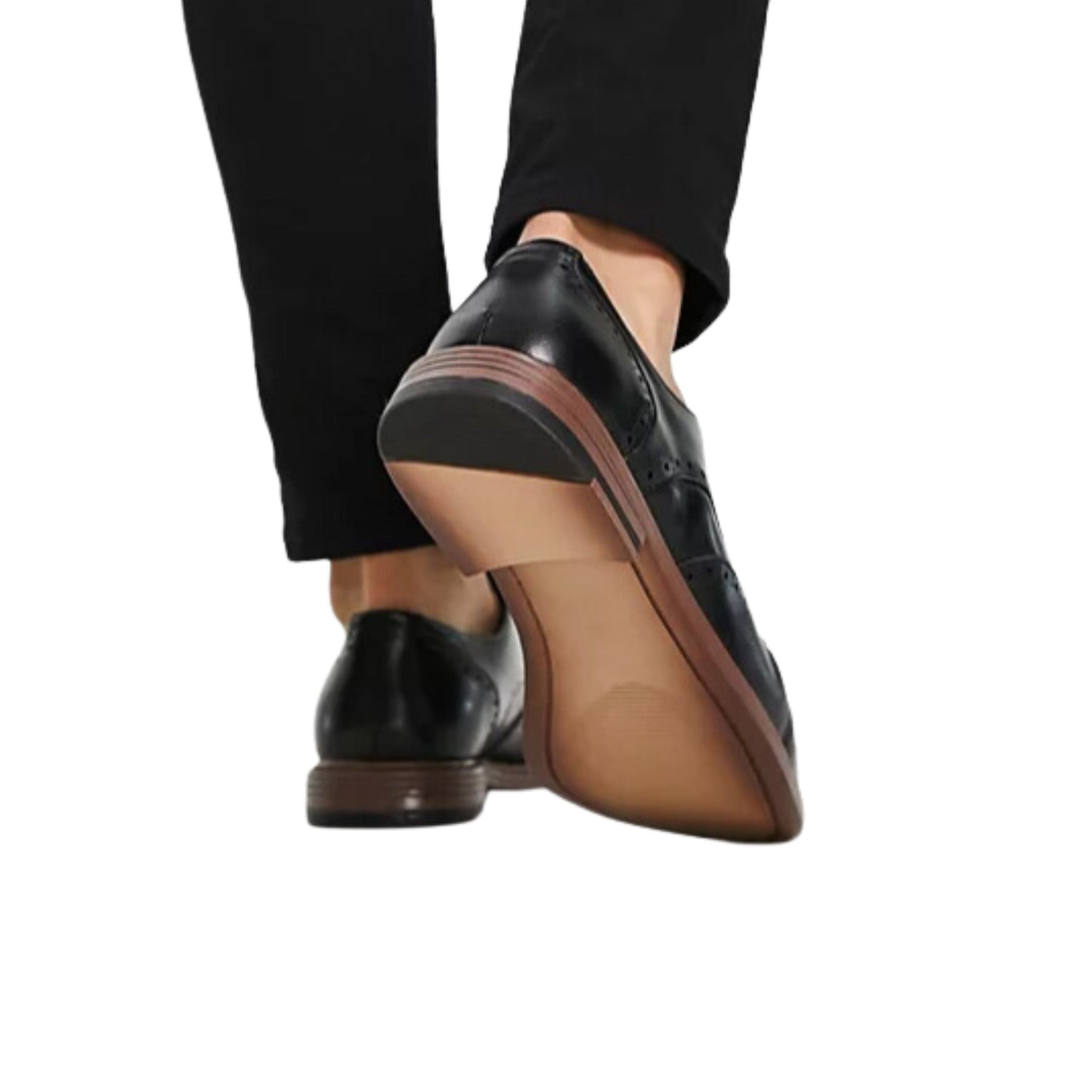 ASOS Mens Shoes 42 / Black ASOS - brogue shoes faux leather