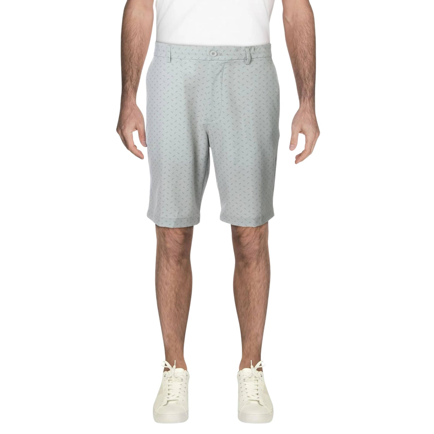 ATTACK LIFE Mens Bottoms 36W x 10L / Grey ATTACK LIFE - Flat Front Rapidry Metal Print