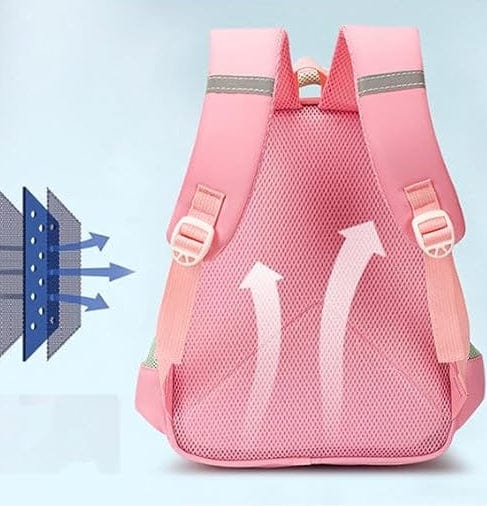 BRANDS & BEYOND School Bags Multi-Color 3D Cartoon Animal Kids Backpack