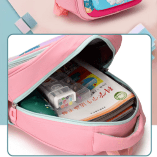 BRANDS & BEYOND School Bags Multi-Color 3D Cartoon Animal Kids Backpack