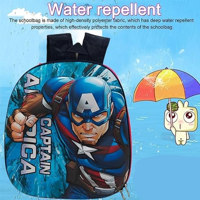 BRANDS & BEYOND School Bags Multi-Color 3D Kids Back Pack with Different Characters