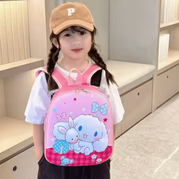BRANDS & BEYOND School Bags Pink Cute bunny kindergarden bag