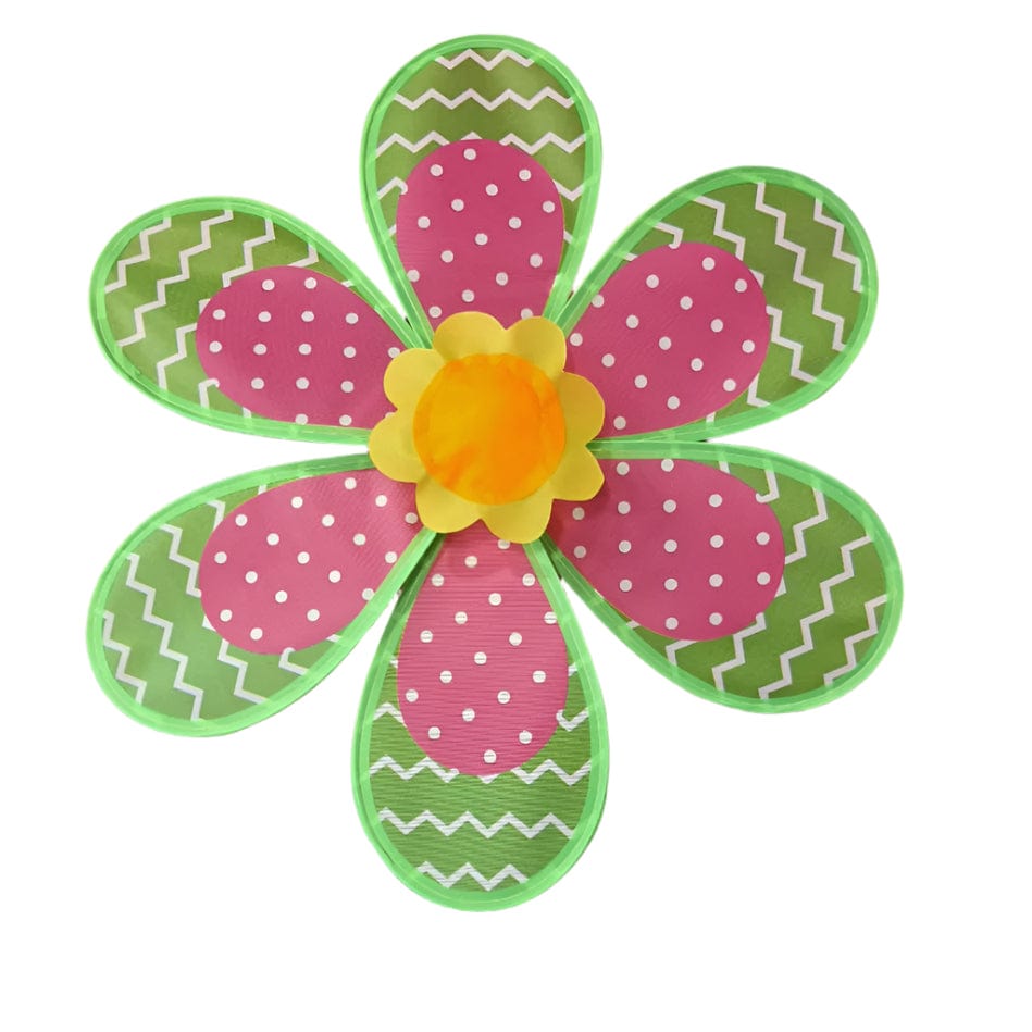 BRANDS & BEYOND Toys Multi-Color Flower colorblock windmill toy