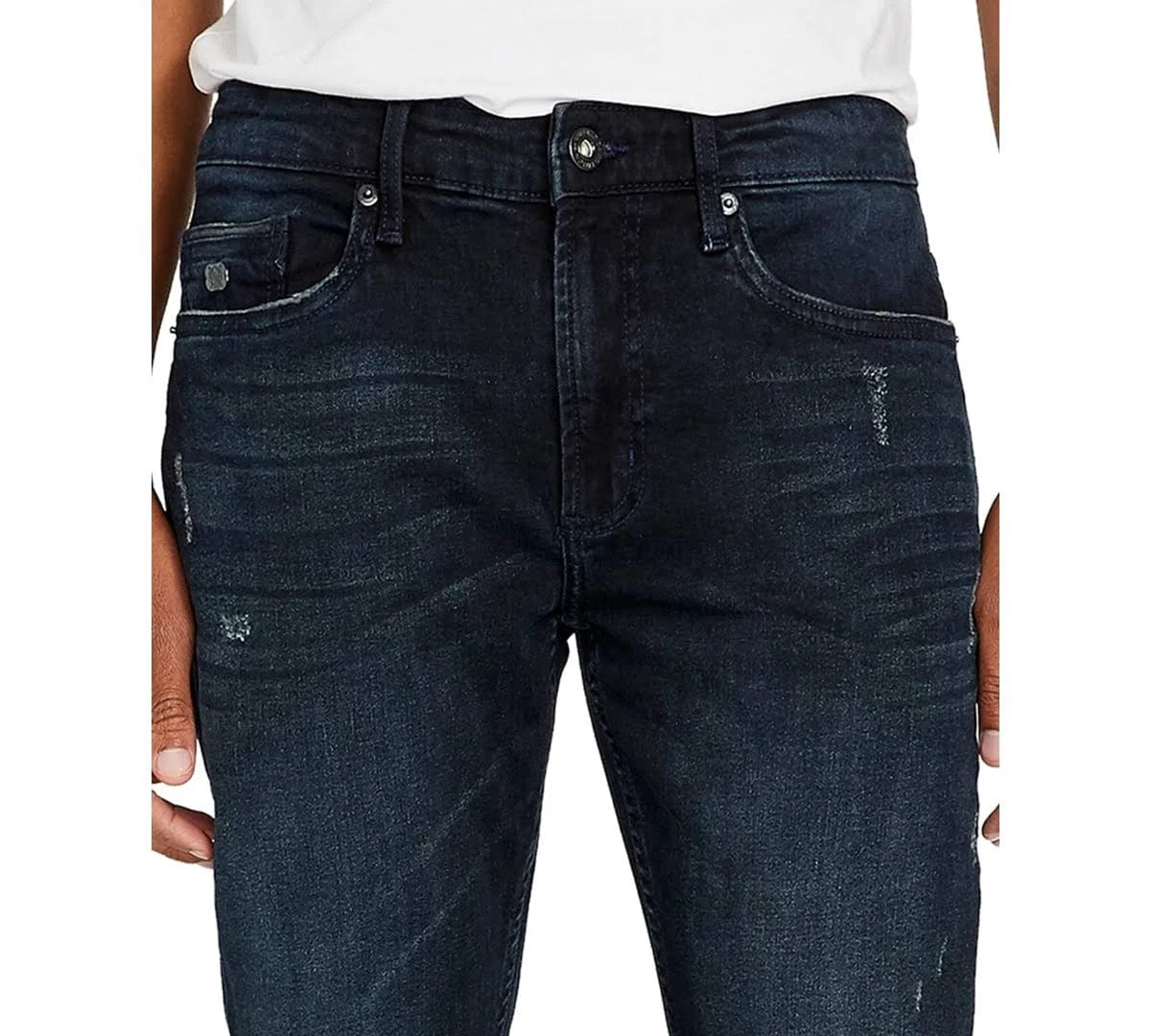 BUFFALO Mens Bottoms S / Navy BUFFALO - Blue Heather Jeans