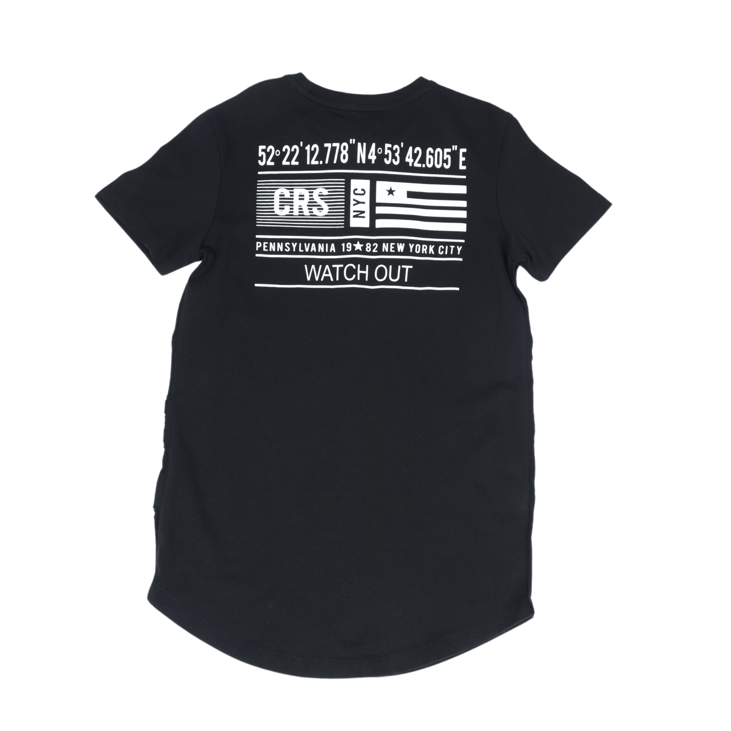 CARS JEANS Boys Tops M / Black CARS JEANS - Sold Printed Letters Design T-Shirts
