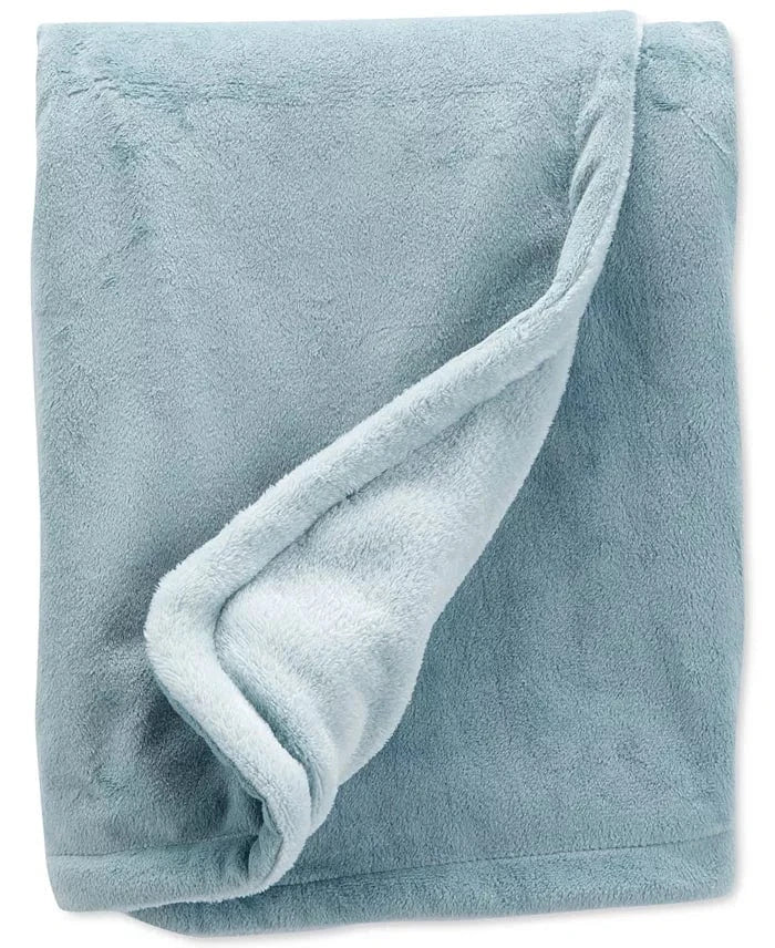 CARTER'S Baby Blankets Blue CARTER'S - BABY - Dinosaur Fuzzy Plush Blanket