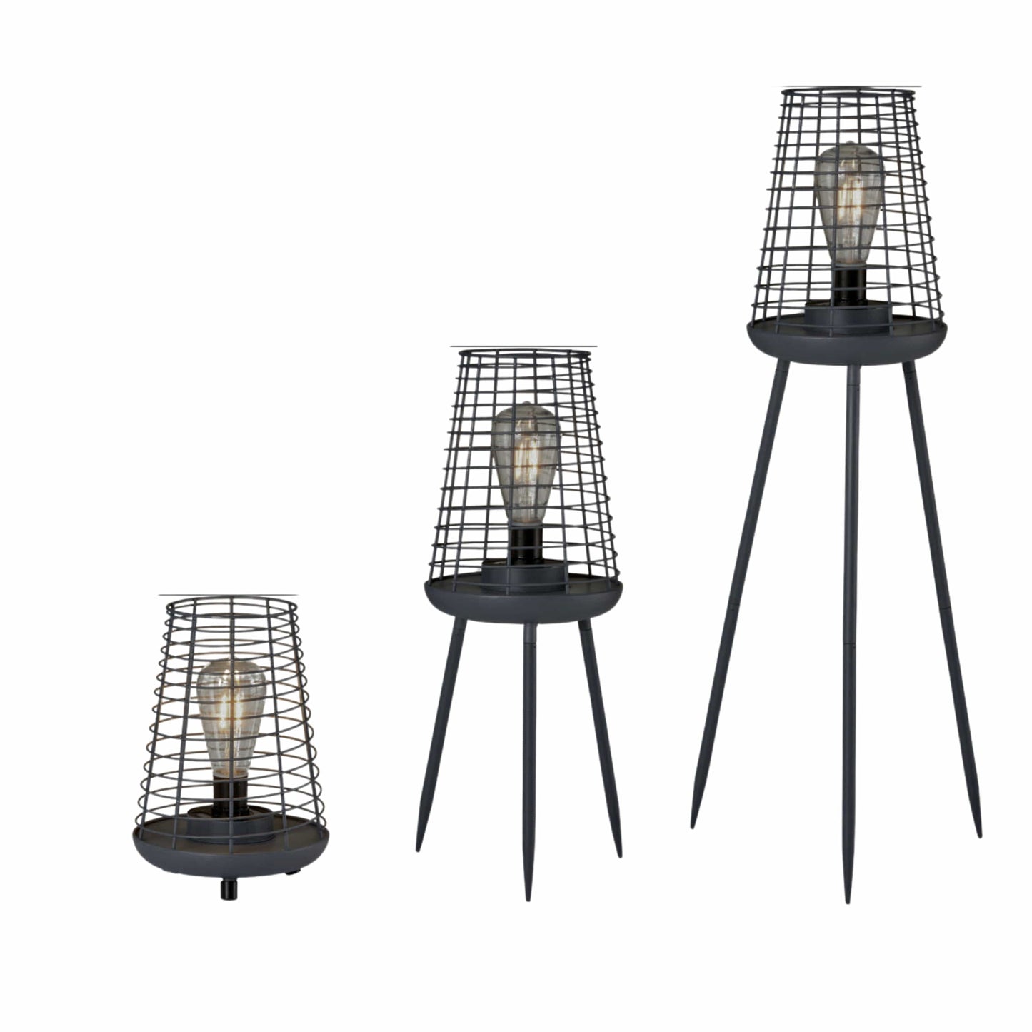 CASALUX Garden Accessories Black CASALUX - LED solar lamp cage