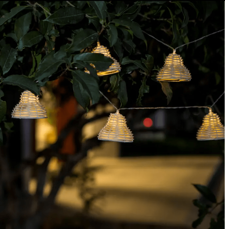 CASALUX Garden Accessories CASALUX - Rattan light chain