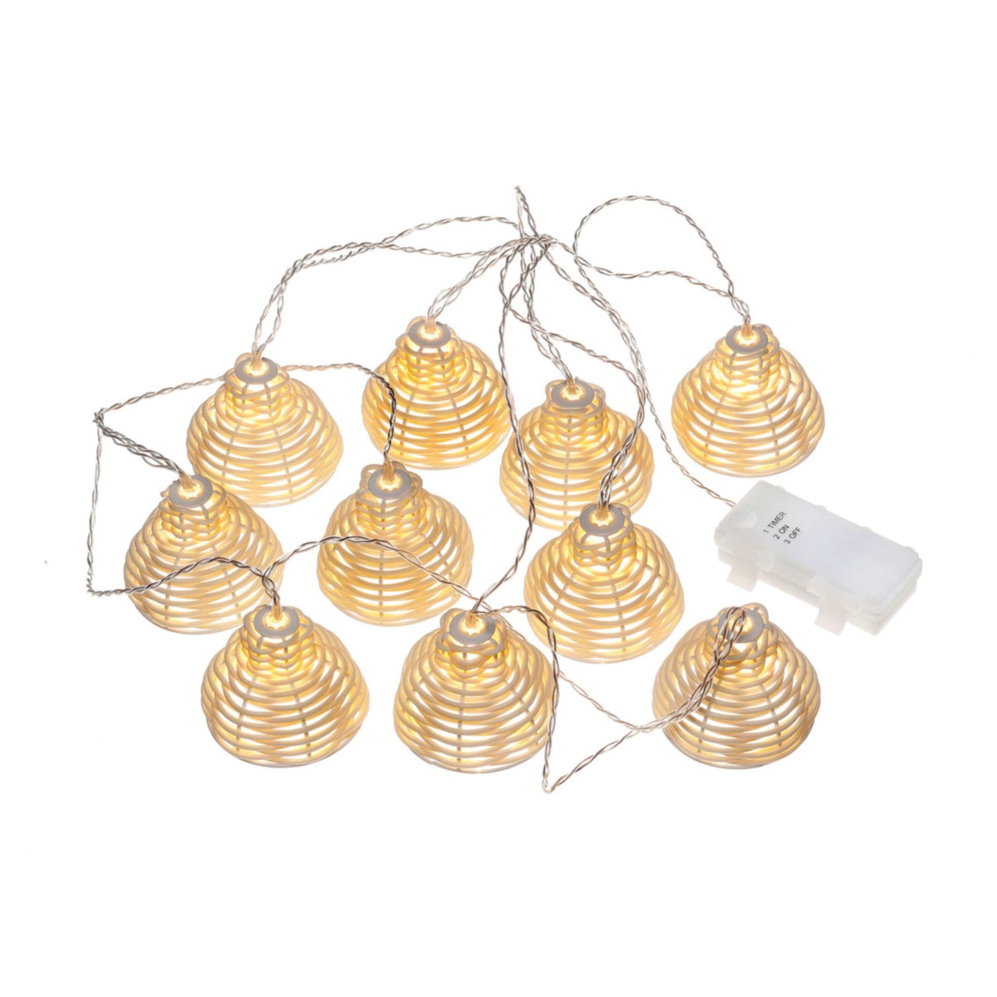 CASALUX Garden Accessories CASALUX - Rattan light chain