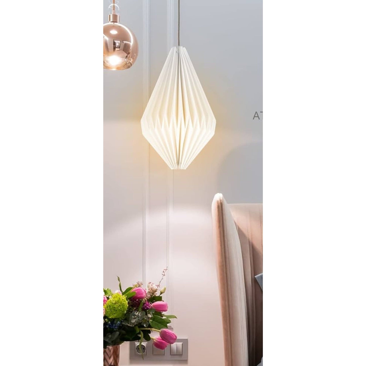 CASALUX Home Decoration & Accessories Yellow CASALUX - Hanging lights triangle