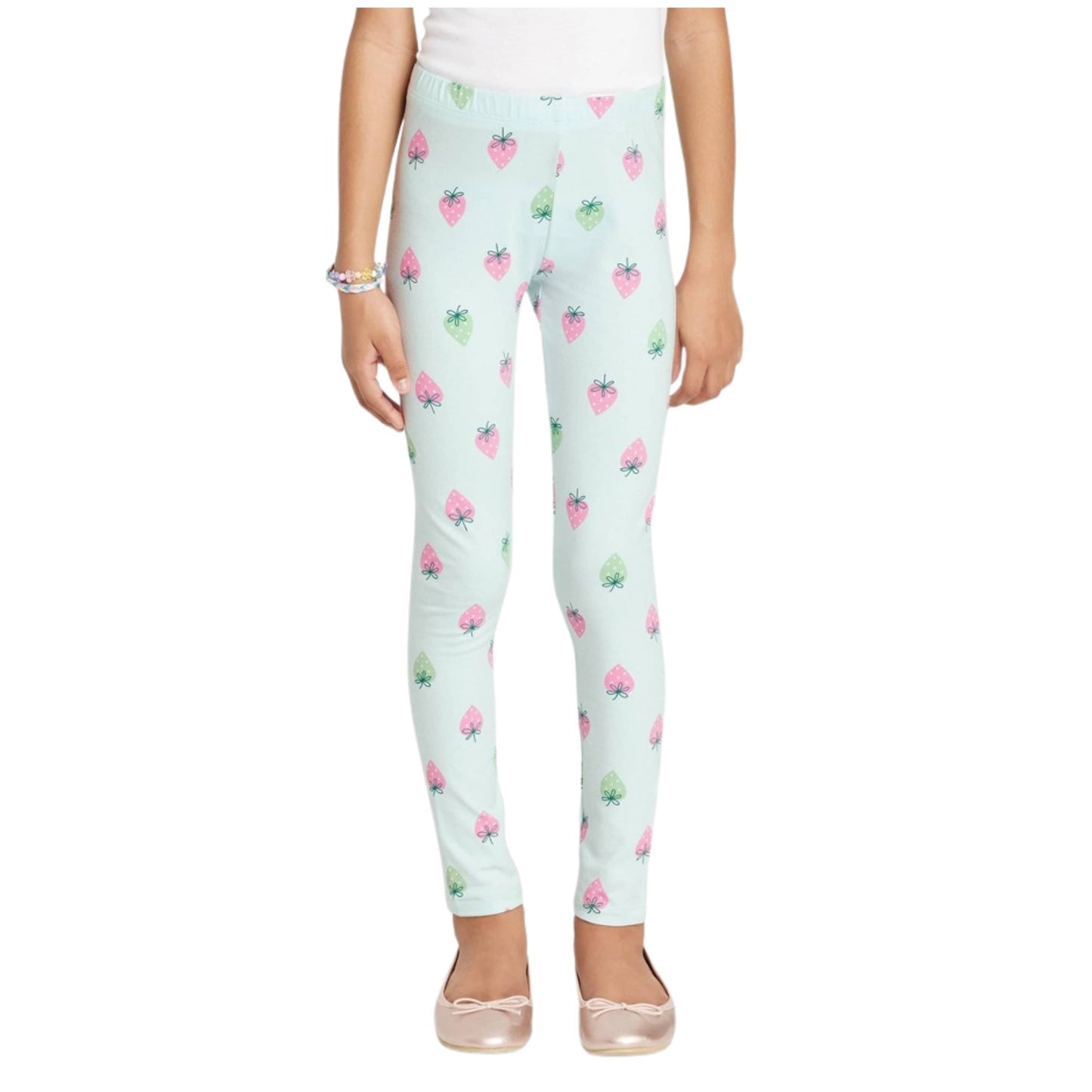CAT & JACK Girls Bottoms M / Multi-Color CAT & JACK - Strawberry Leggings