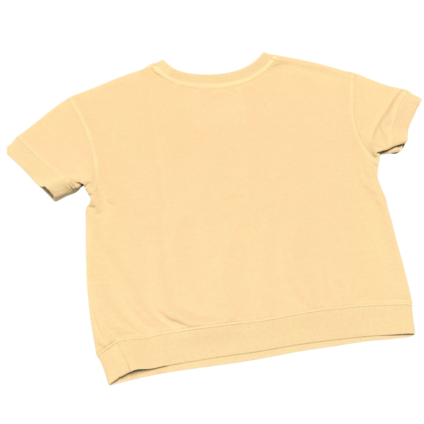 CAT & JACK Girls Tops XS / Beige CAT & JACK - Printed Design Short Sleeves