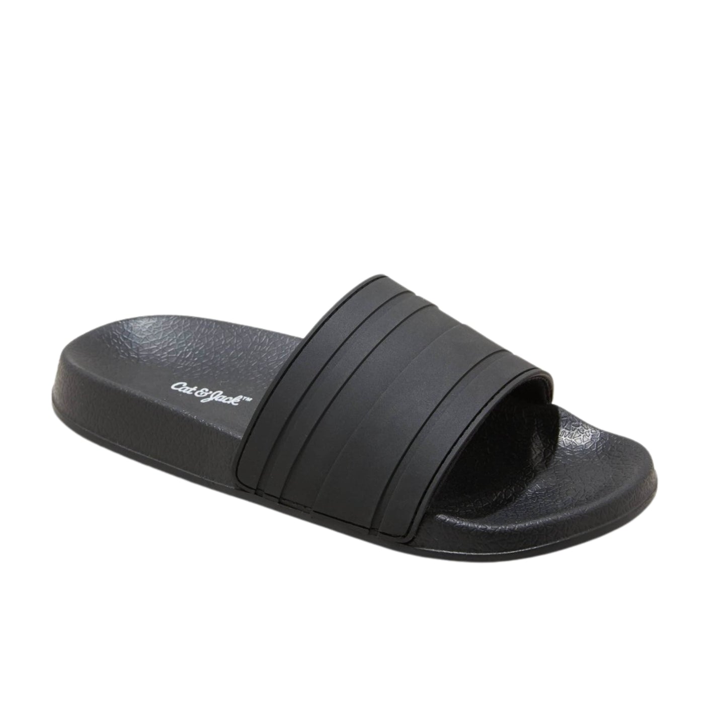 CAT & JACK Kids Shoes 33 / Black CAT & JACK - Kids - Nikko Slip-on Slide Slippers