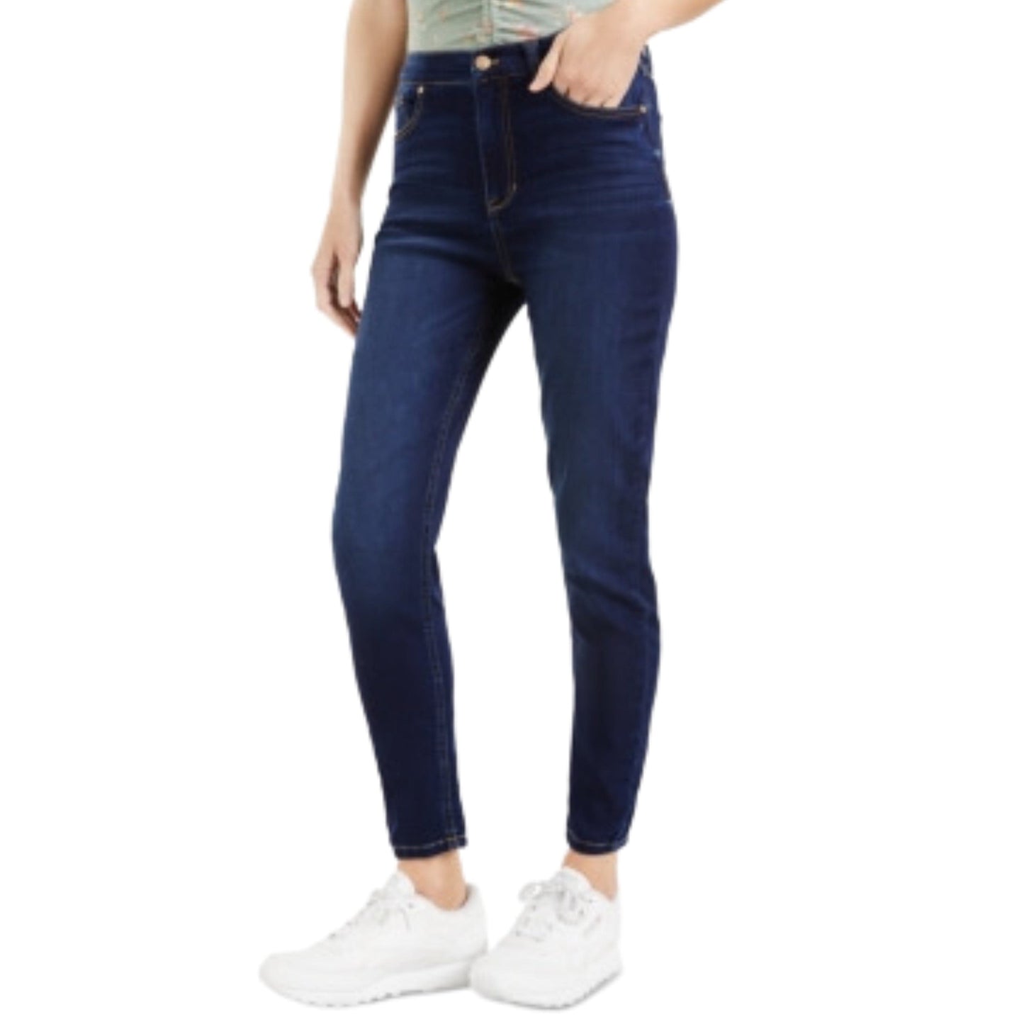CELEBRITY PINK Womens Bottoms XS / Blue CELEBRITY PINK - Basic Skinny Denim Jeans