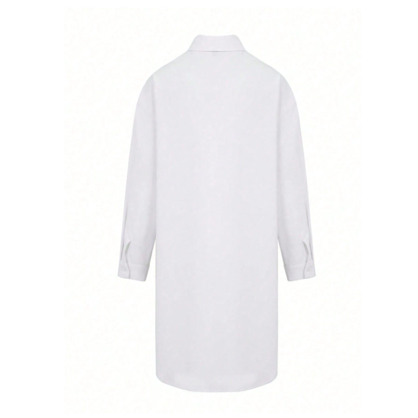 SHEIN - Innovaria button up faux shirt short dress