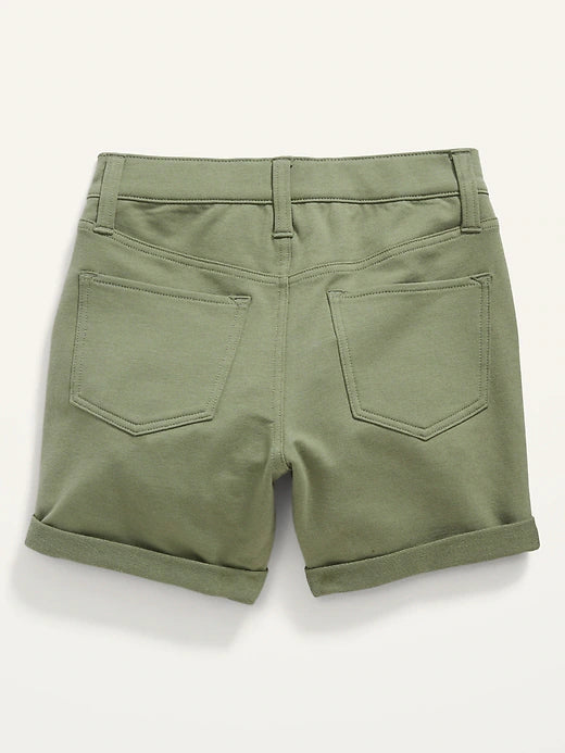 OLD NAVY - French Terry Rolled-Cuff Midi Shorts