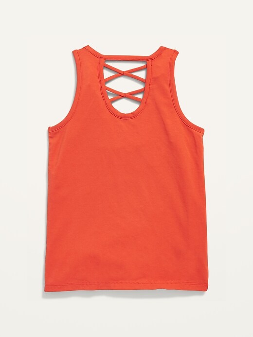OLD NAVY - Fitted Strappy Tank Top