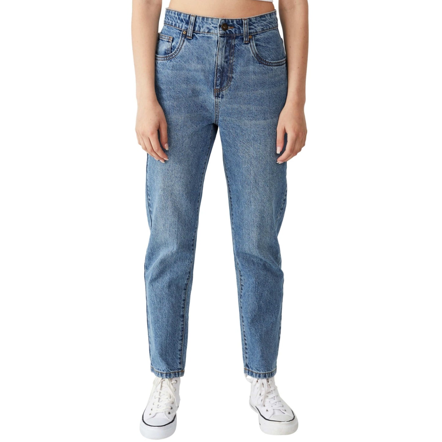 COTTON ON Womens Bottoms M / Blue COTTON ON - Mom Denim Jeans