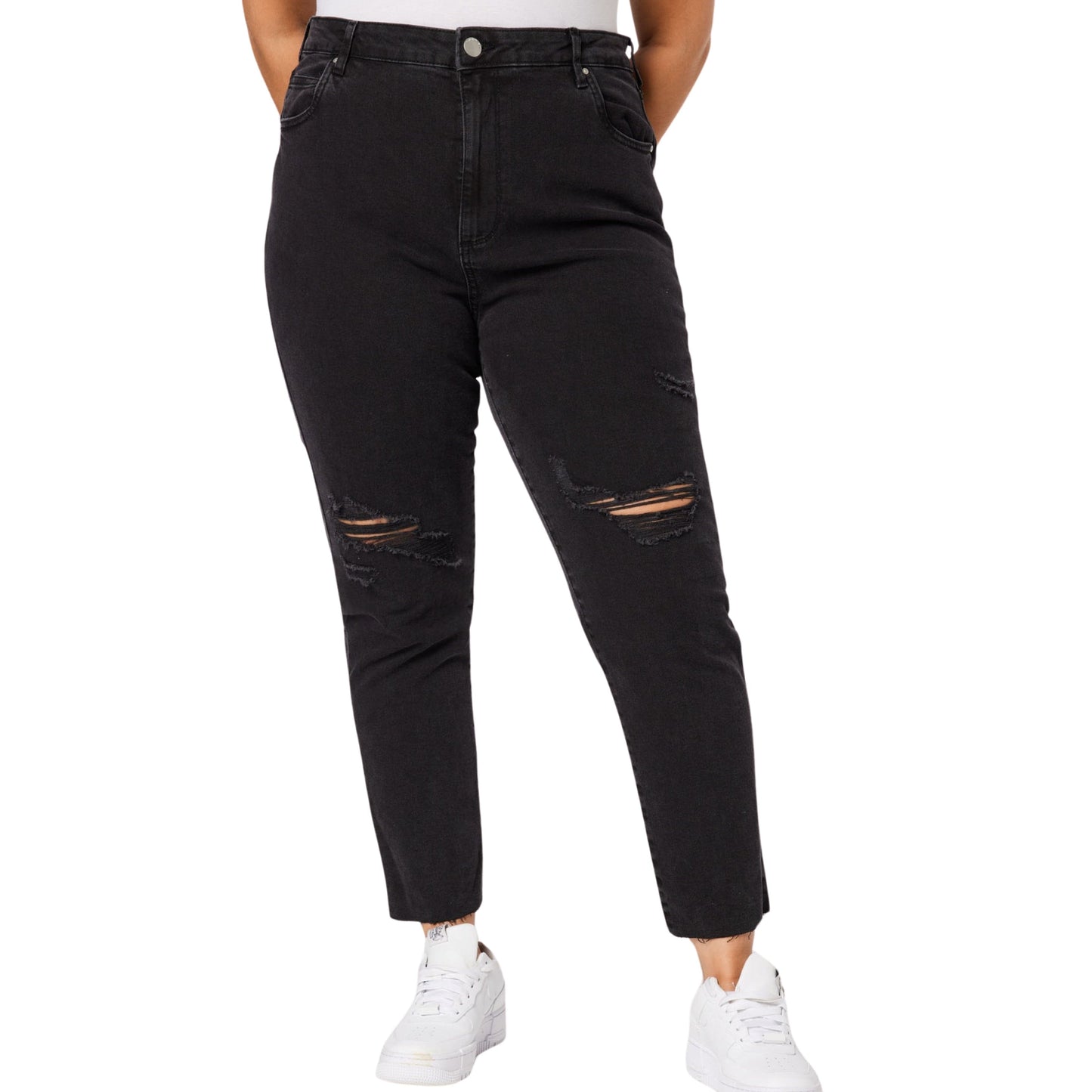 COTTON ON Womens Bottoms XL / Black COTTON ON - Plus Size Taylor Mom Jeans