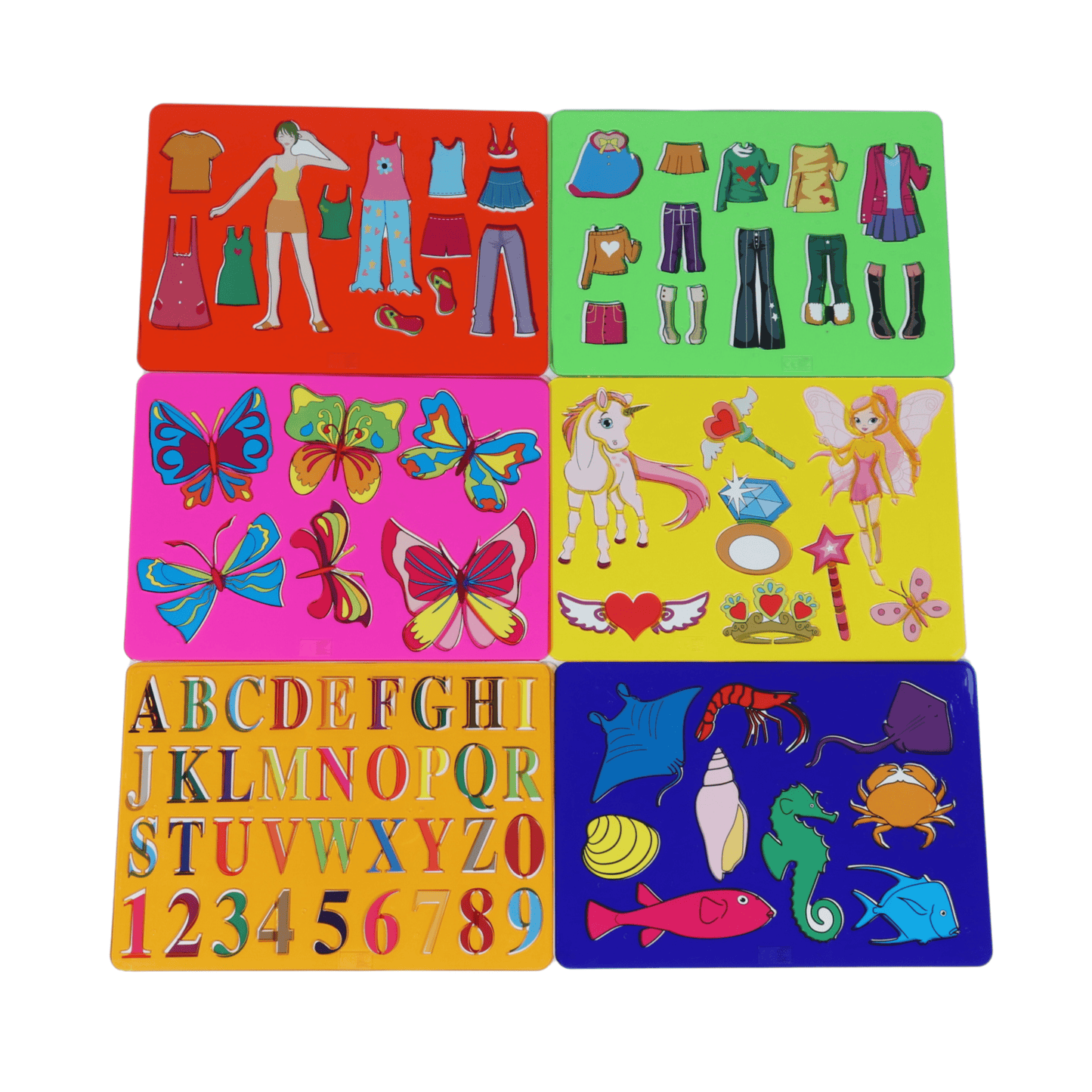 CRELANDO Toys CRELANDO - Painting Stencil Set