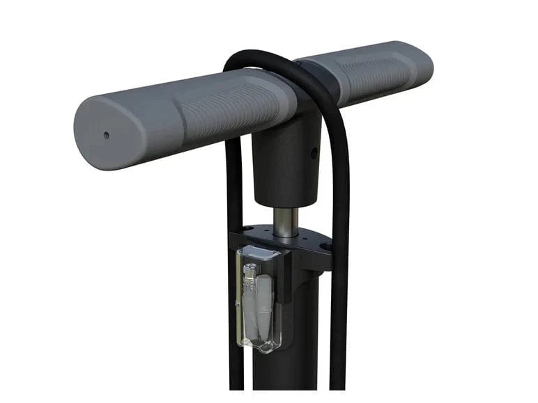 CRIVIT Sports Tools Black CRIVIT - Pump with pressure gauge