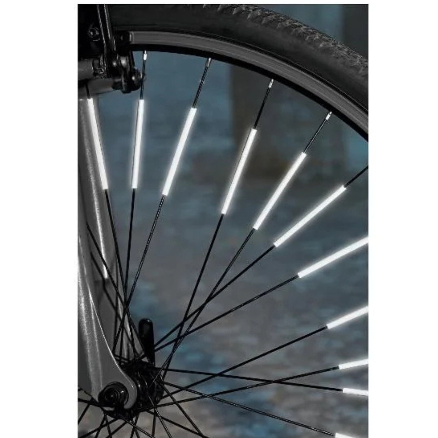 CRIVIT Sports Tools CRIVIT - Reflective bike spoke tubes
