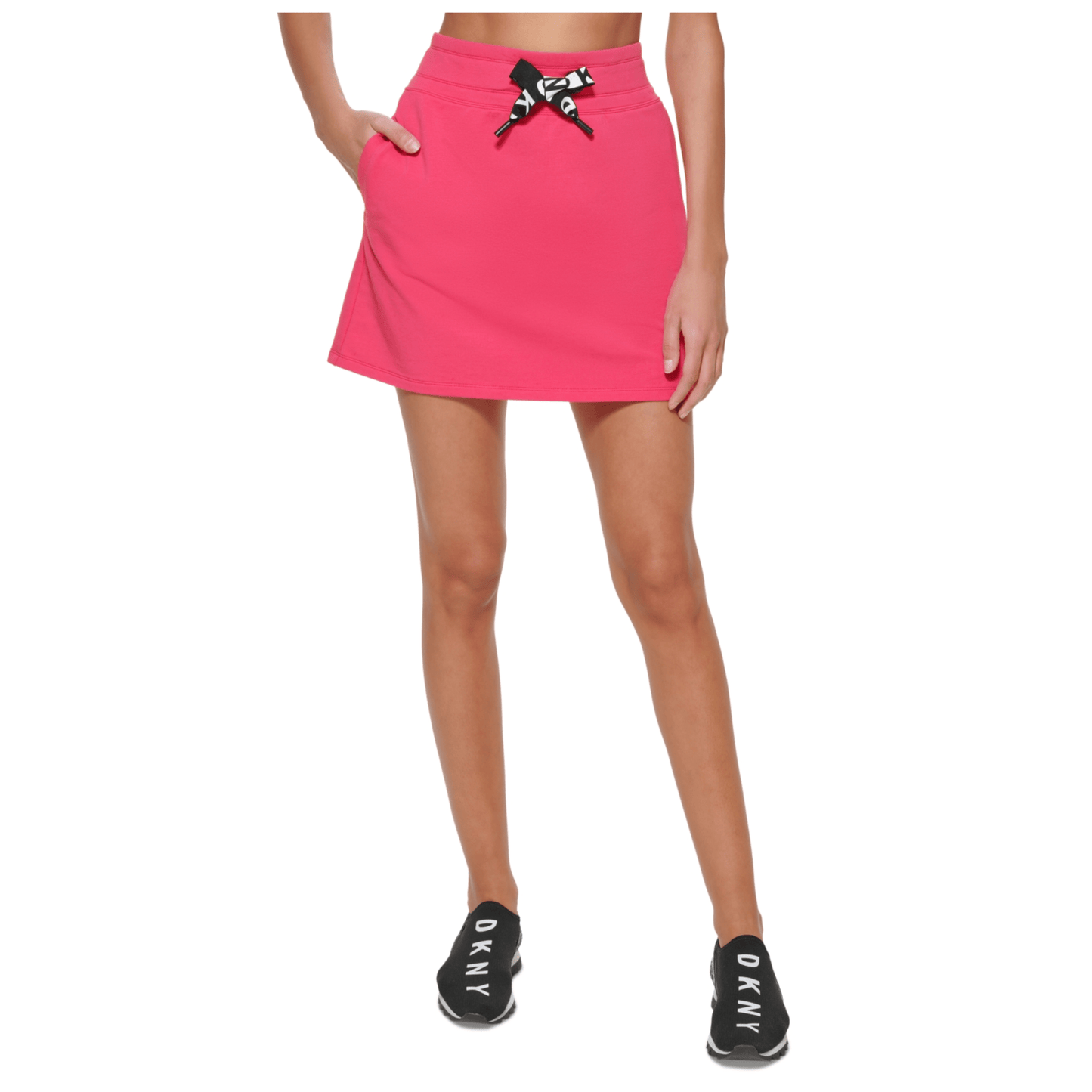 DKNY Womens Bottoms L / Pink DKNY - S Logo Skirt