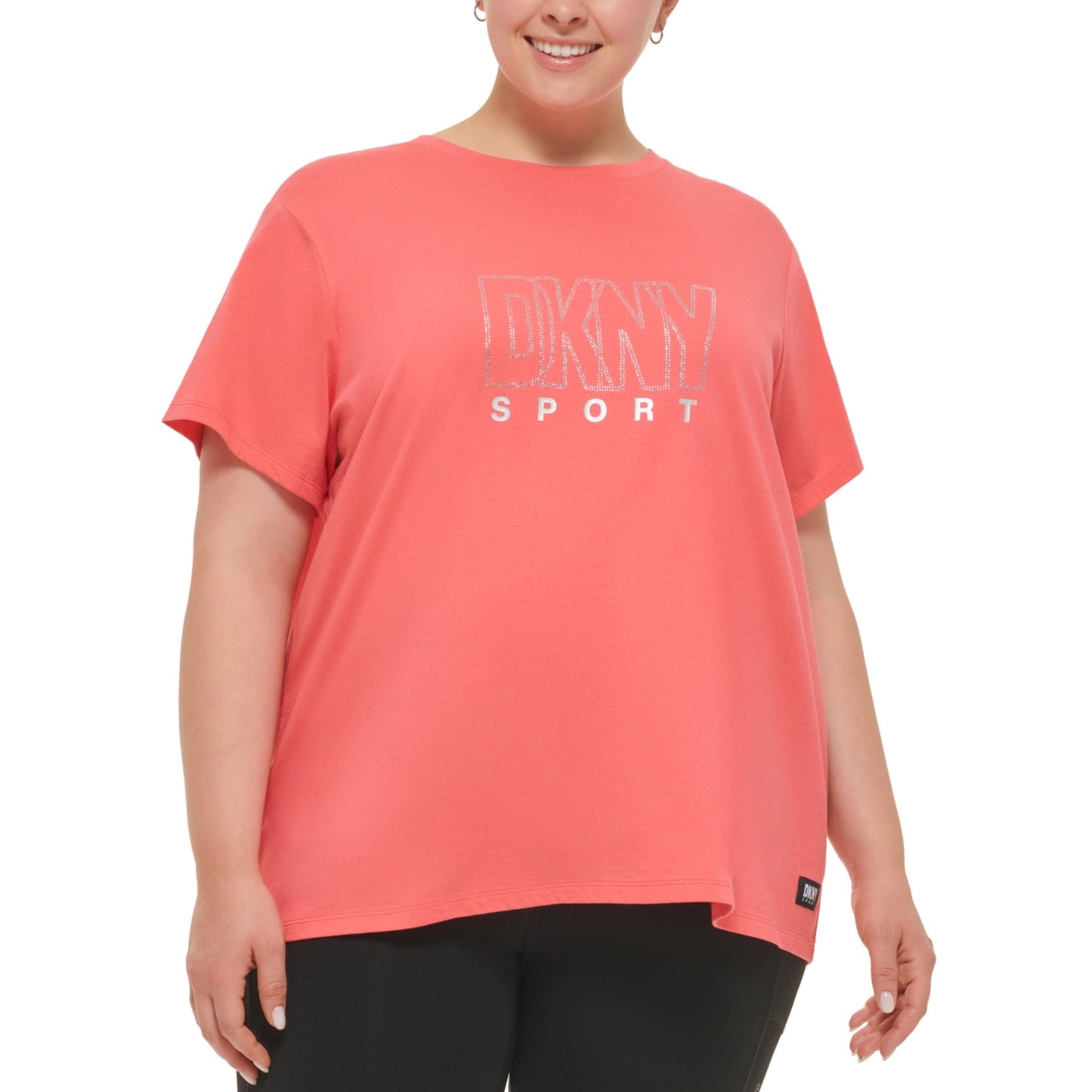 DKNY Womens Tops Orange / XXXL DKNY - Fitness Logo Shirts & Tops